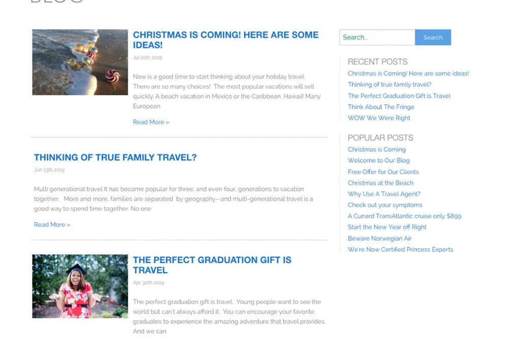 A personal travel blog is an excellent way to share your adventures and establish yourself as an expert.